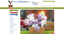 Desktop Screenshot of amerigiftbaskets.com